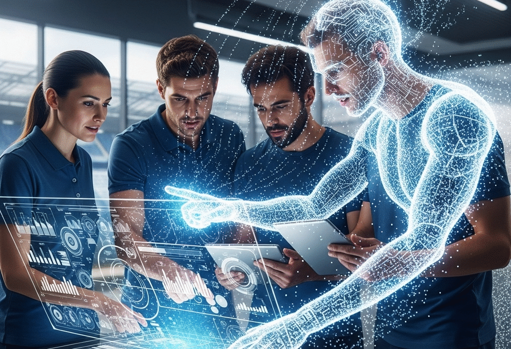 Révolutionner le Coaching : La Promesse de l'Intégration de l'IA Introduction : Plongée dans l'Intégration de l'IA dans le Coaching Dans le paysage du coaching en constante évolution, l'intégration de l'intelligence artificielle (IA) émerge comme une force motrice révolutionnaire. Cet article explore le pouvoir transformateur de l'IA dans le coaching, en examinant les nuances et les stratégies qui en font un élément essentiel pour le succès personnel et organisationnel. Préparez-vous à plonger dans une nouvelle ère de développement professionnel où l'humain et la technologie se rencontrent pour libérer un potentiel illimité. Comprendre les Dynamiques de l'Intégration de l'IA Les Avantages de l'IA dans le Coaching Dans notre monde interconnecté, l'IA offre des avantages significatifs. En automatisant l'analyse des données, elle permet aux coachs d'obtenir des informations précieuses sur les schémas comportementaux et les progrès de leurs clients, améliorant ainsi l'efficacité de leurs interventions. L'intégration de l'IA permet également un accès continu à des ressources de coaching, rendant le développement plus accessible et plus flexible que jamais. Défis et Opportunités de l'Intégration de l'IA Bien sûr, l'IA apporte son lot de défis. La dépendance excessive à la technologie ou la perte de la touche humaine sont des risques potentiels. Cependant, ces défis créent aussi de nouvelles opportunités. Les coachs qui maîtrisent l'utilisation de l'IA pour compléter leurs compétences humaines, comme l'empathie et l'intuition, se positionnent à l'avant-garde d'une nouvelle vague de coaching plus puissant et plus personnalisé. L'Impact sur le Développement Individuel et Collectif Personnalisation du Coaching avec l'IA Adaptation du Coaching aux Besoins Individuels L'IA permet une personnalisation sans précédent du coaching. Grâce à l'analyse de données, elle peut identifier les forces et les faiblesses d'un individu et recommander des parcours d'apprentissage sur mesure. Un coaching personnalisé par l'IA s'adapte aux besoins spécifiques de chaque personne pour une croissance optimale, offrant des retours en temps réel et des exercices adaptés. Renforcement de la Collaboration d'Équipe et de l'Innovation Catalyser la Synergie grâce à l'Intégration de l'IA Les dynamiques d'équipe sont transformées par l'intégration de l'IA. Les outils d'analyse de données peuvent révéler les dynamiques de groupe et identifier les goulots d'étranglement de la communication, permettant aux coachs de cibler leurs interventions là où elles sont le plus nécessaires. Cela favorise une meilleure collaboration d'équipe, la créativité et l'innovation, en catalysant la synergie entre les membres. Surmonter les Défis dans le Voyage de l'Intégration de l'IA Naviguer dans la Complexité des Données Stratégies pour Gérer la Complexité des Données Dans le monde complexe des données, des stratégies spécifiques sont essentielles. Les coachs doivent développer une solide compréhension de la manière d'interpréter et d'utiliser les données générées par l'IA. La formation continue et la collaboration avec des experts en données sont des moyens efficaces de naviguer avec succès tout en maintenant la clarté des objectifs. Gestion de la Sécurité et de la Confidentialité Assurer la Sécurité des Données dans le Coaching assisté par l'IA La sécurité des données est une préoccupation majeure. Les coachs doivent choisir des plateformes et des outils d'IA qui adhèrent aux normes de sécurité les plus strictes. La mise en place de protocoles de confidentialité clairs et transparents est cruciale pour garantir la protection des informations sensibles et maintenir la confiance du client. La Dimension Humaine : Créer des Expériences de Coaching Engageantes Puissance des Conversations avec l'IA S'Engager à travers des Conversations Authentiques La communication est au cœur du coaching. L'IA peut aider à structurer le dialogue et à fournir des données pertinentes, mais l'art de la conversation authentique demeure la pierre angulaire d'une expérience de coaching réussie. C'est en alliant l'intuition humaine à la précision technologique que les coachs peuvent créer des expériences de coaching engageantes et profondes. Activation des Analogies et Métaphores Peindre des Images Vivantes pour un Impact Durable Analogies et métaphores créent des ponts de compréhension entre la technologie et les concepts complexes. Plongez dans l'art d'utiliser un langage vivant pour expliquer des concepts complexes de manière fluide. Ces outils narratifs, lorsqu'ils sont utilisés conjointement avec des données précises, renforcent l'apprentissage et assurent un impact durable. Conclusion : Réaliser la Promesse de l'IA dans le Coaching Dans le domaine du coaching, l'intégration de l'IA réalise la promesse d'une transformation profonde. Elle offre des outils pour une personnalisation accrue, une collaboration renforcée et une efficacité optimisée. Cependant, la clé du succès réside dans la capacité à surmonter les défis et à libérer le pouvoir de la connexion humaine et technologique. C'est en embrassant cette synergie que le coaching de demain atteindra un niveau d'excellence exceptionnel.